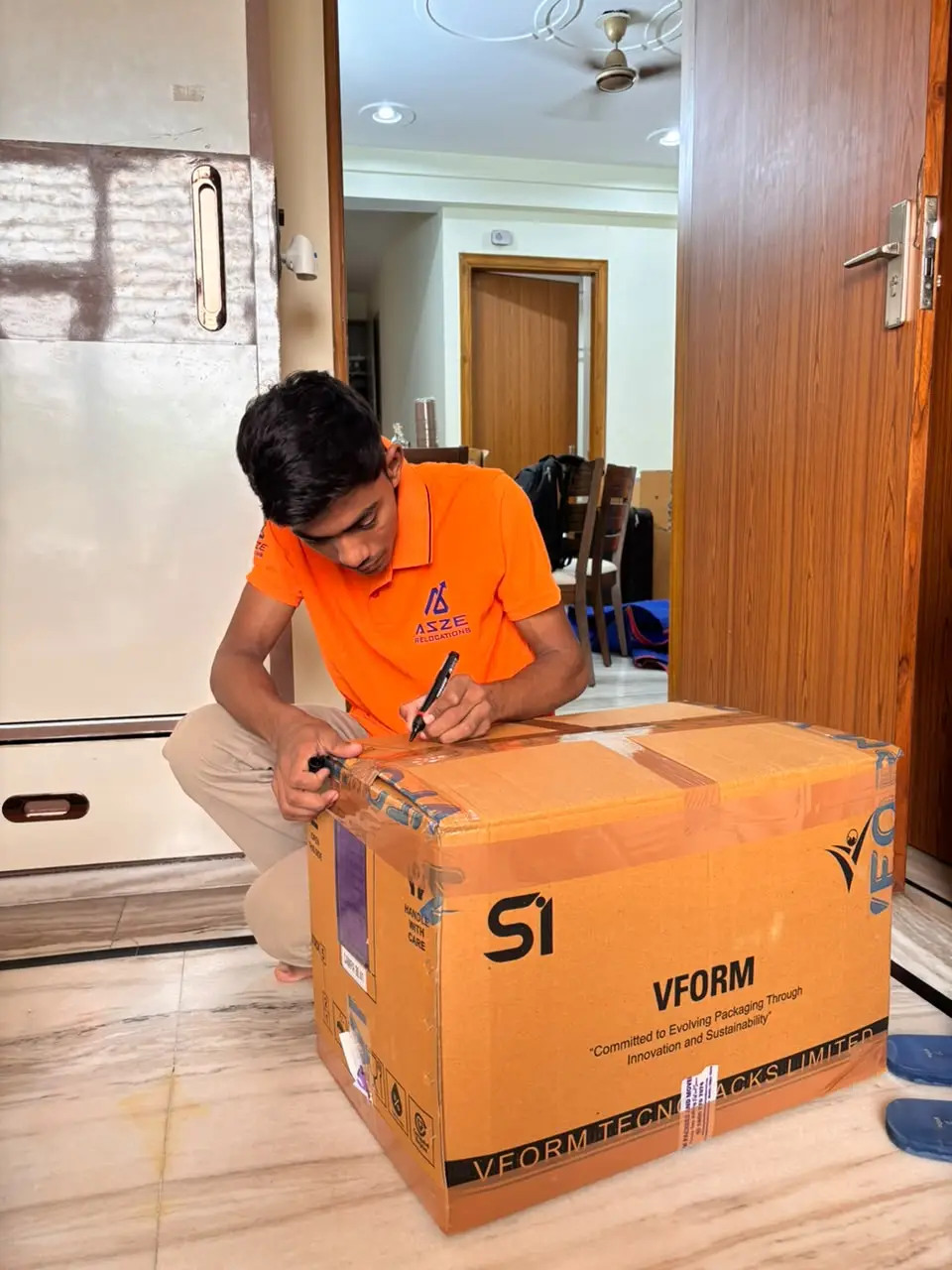 Domestic home shifting services by ASZE Relocations